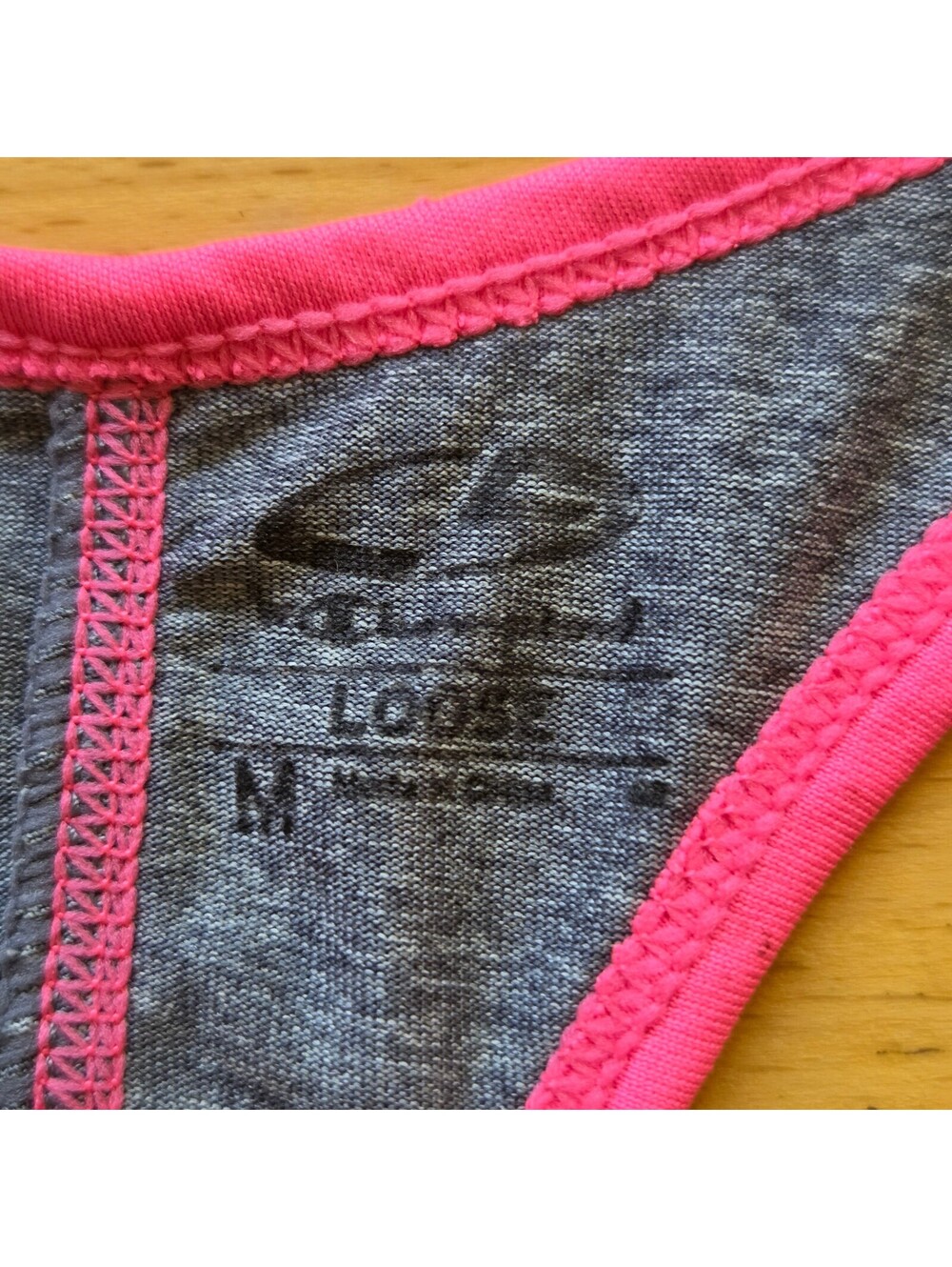 Champion C9 Women’s Racerback Workout Tank Top Gray Pink Size M